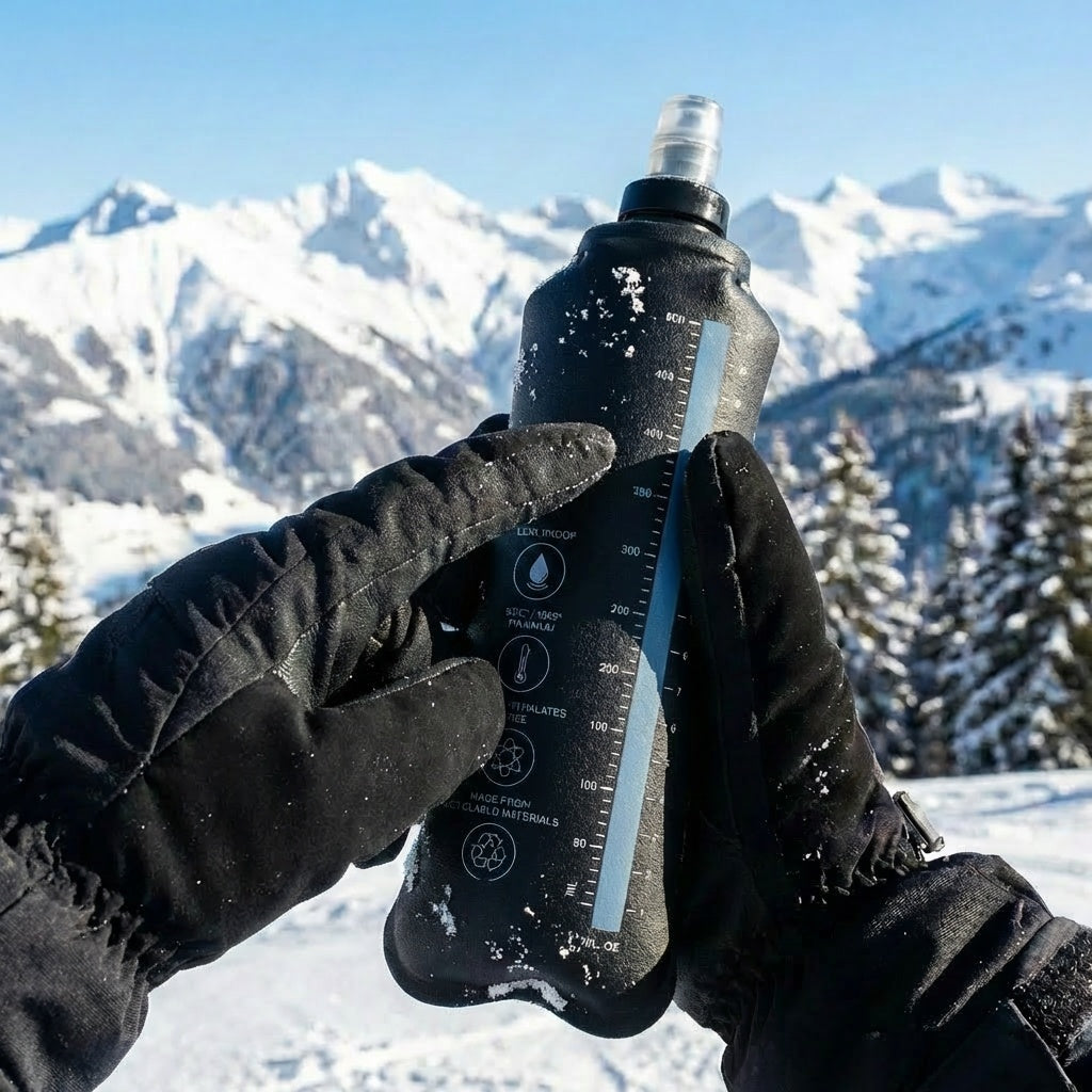 2 x Ultra-lightweight 500ml water bottles